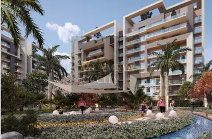 Apartment - 2 Bedrooms - 2 Bathrooms for sale in Qamary - R8 - New Capital City - Cairo