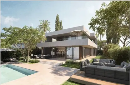 Villa - 3 Bedrooms - 3 Bathrooms for sale in Hood 8 Side St. - Green Belt - 6 October City - Giza
