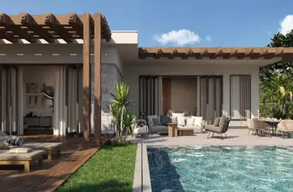 Twin House - 4 Bedrooms - 5 Bathrooms for sale in Direction White - Ras Al Hekma - North Coast