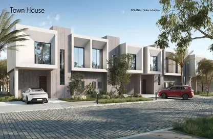 Townhouse - 3 Bedrooms - 3 Bathrooms for sale in Solana - New Zayed City - Sheikh Zayed City - Giza