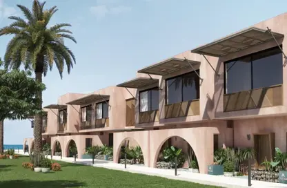 Chalet - 2 Bedrooms - 2 Bathrooms for sale in Ghazala Bay - Qesm Ad Dabaah - North Coast