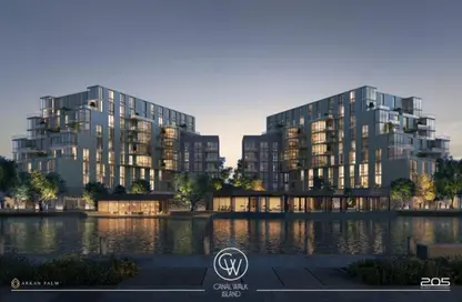 Office Space - Studio - 4 Bathrooms for sale in Arkan Palm 205 - Sheikh Zayed Compounds - Sheikh Zayed City - Giza