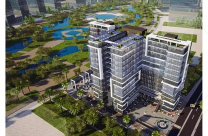 Shop - Studio - 1 Bathroom for sale in Mid Tower - Downtown Area - New Capital City - Cairo