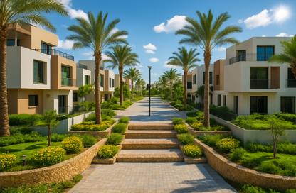 Townhouse - 3 Bedrooms - 3 Bathrooms for sale in Village West - Sheikh Zayed Compounds - Sheikh Zayed City - Giza