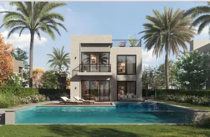 فيلا - 5 غرف نوم - 5 حمامات للبيع في أو ويست - كمبوندات 6 أكتوبر - مدينة 6 أكتوبر - الجيزة