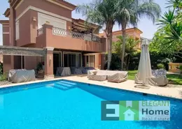 Villa - 5 Bedrooms - 5 Bathrooms for rent in Lake View - 5th Settlement Compounds - The 5th Settlement - New Cairo City - Cairo