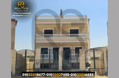 Twin House - 4 Bedrooms - 4 Bathrooms for sale in Palm Villa - Al Wahat Road - 6 October City - Giza