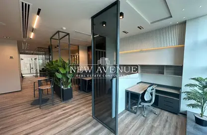 Office Space - Studio - 1 Bathroom for rent in Concord Plaza - South Investors Area - New Cairo City - Cairo