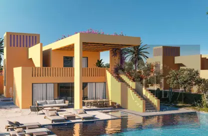 Villa - 3 Bedrooms - 3 Bathrooms for sale in North Bay - Al Gouna - Hurghada - Red Sea