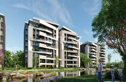 Apartment - 2 Bedrooms - 2 Bathrooms for sale in The brooks - El Katameya Compounds - El Katameya - New Cairo City - Cairo