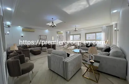 Apartment - 4 Bedrooms - 4 Bathrooms for rent in Sarayat Al Maadi - Hay El Maadi - Cairo