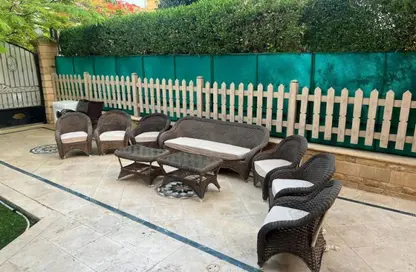Villa - 3 Bedrooms - 3 Bathrooms for rent in Abou Hanifa Al Noaman St. - Rehab City First Phase - Al Rehab - New Cairo City - Cairo