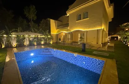 Twin House - 5 Bedrooms - 6 Bathrooms for rent in Privado - Madinaty - Cairo