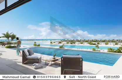 Chalet - 2 Bedrooms - 2 Bathrooms for sale in Salt - Ras Al Hekma - North Coast