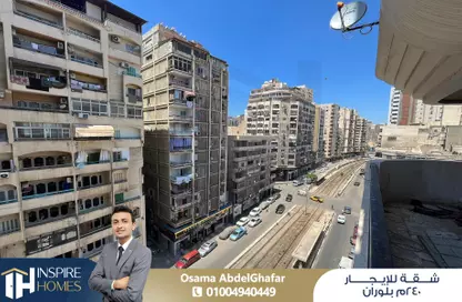 Apartment - 3 Bedrooms - 2 Bathrooms for rent in Mohammed Al Eqbal St. - Laurent - Hay Sharq - Alexandria