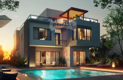 Villa - 4 Bedrooms - 6 Bathrooms for sale in The Crown - Cairo Alexandria Desert Road - 6 October City - Giza