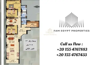 شقة - 4 غرف نوم - 3 حمامات للبيع في اللوتس الشمالي - حى اللوتس - مدينة القاهرة الجديدة - القاهرة