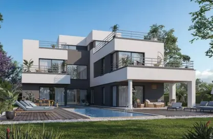 Villa - 5 Bedrooms - 6 Bathrooms for sale in Palm Hills New Cairo - 5th Settlement Compounds - The 5th Settlement - New Cairo City - Cairo