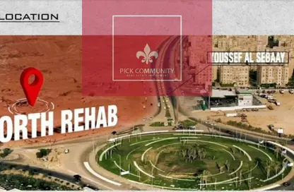 Apartment - 3 Bedrooms - 3 Bathrooms for sale in North Rehab - New Cairo City - Cairo