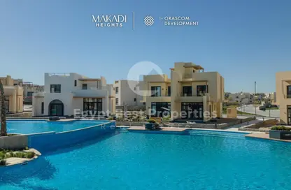 شاليه - 2 غرف نوم - 2 حمامات للبيع في مكادي اوراسكوم - مكادي - الغردقة - محافظة البحر الاحمر