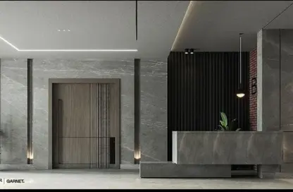 Apartment - 1 Bedroom - 1 Bathroom for sale in Garnet - North Investors Area - New Cairo City - Cairo