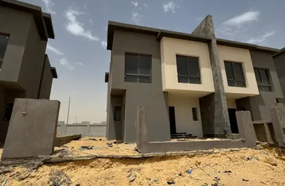 Twin House - 3 Bedrooms - 4 Bathrooms for sale in Creek Town - The 1st Settlement - New Cairo City - Cairo
