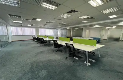 Office Space - Studio - 1 Bathroom for rent in Bank Center Street - South Teseen St. - The 5th Settlement - New Cairo City - Cairo