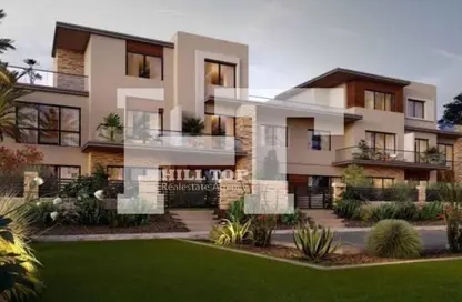Townhouse - 3 Bedrooms - 5 Bathrooms for sale in The Estates - Sheikh Zayed Compounds - Sheikh Zayed City - Giza