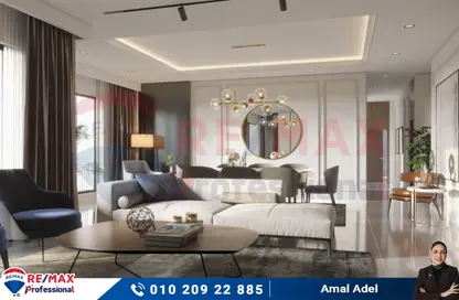 شقة - 3 غرف نوم - 3 حمامات للبيع في اليكس ويست - كمبوندات الاسكندرية - الاسكندرية