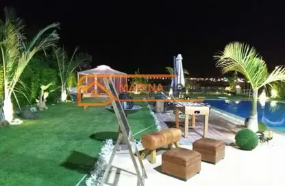 فيلا - 5 غرف نوم - 4 حمامات للبيع في مارينا 4 - مارينا - العلمين - الساحل الشمالي