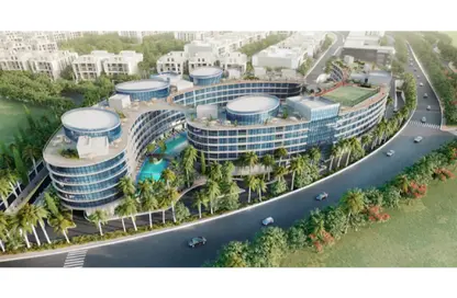 Apartment - 1 Bedroom - 1 Bathroom for sale in Moon Residences - Fifth Square - The 5th Settlement - New Cairo City - Cairo