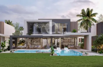 Twin House - 3 Bedrooms - 4 Bathrooms for sale in Mangroovy Residence - Al Gouna - Hurghada - Red Sea