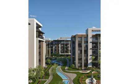 شقة - 2 غرف نوم - 1 حمام للبيع في شارع النوادي - حدائق اكتوبر - مدينة 6 أكتوبر - الجيزة