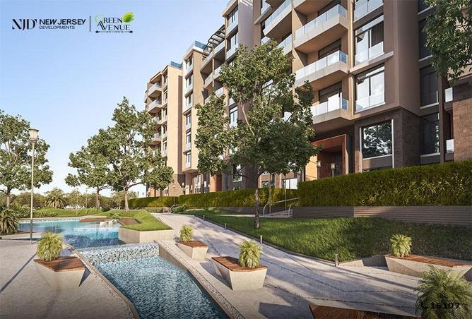 Apartment - 2 Bedrooms - 3 Bathrooms for sale in Green Avenue - New Capital Compounds - New Capital City - Cairo