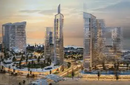 Apartment - Studio - 2 Bathrooms for sale in The Gate Towers - New Alamein City - Al Alamein - North Coast