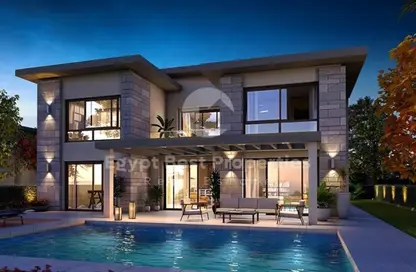 Twin House - 4 Bedrooms - 5 Bathrooms for sale in Swan Lake Residence - 5th Settlement Compounds - The 5th Settlement - New Cairo City - Cairo