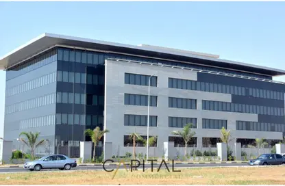 Office Space - Studio - 4 Bathrooms for rent in Cairo Festival City - North Investors Area - New Cairo City - Cairo