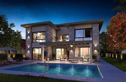 Villa - 3 Bedrooms - 4 Bathrooms for sale in Swan Lake Residence - 5th Settlement Compounds - The 5th Settlement - New Cairo City - Cairo