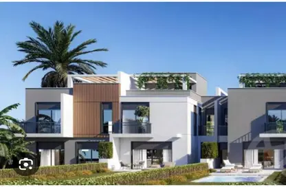Townhouse - 3 Bedrooms - 4 Bathrooms for sale in Lake West - Sheikh Zayed Compounds - Sheikh Zayed City - Giza