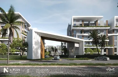 Apartment - 4 Bedrooms - 3 Bathrooms for sale in Jiran Residence - Hadayek October - 6 October City - Giza
