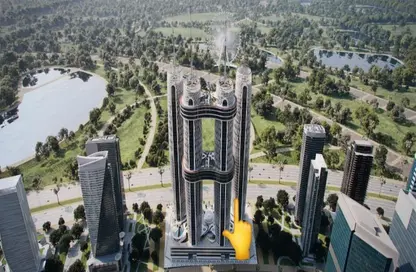 Office Space - Studio - 1 Bathroom for sale in Nile Business City - Downtown Area - New Capital City - Cairo
