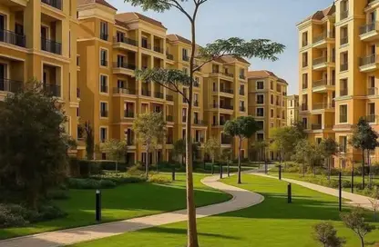 Apartment - 2 Bedrooms - 2 Bathrooms for sale in Sarai - Mostakbal City Compounds - Mostakbal City - Future City - Cairo