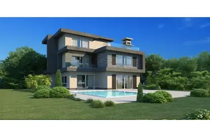 Villa - 5 Bedrooms - 6 Bathrooms for sale in New Giza - Cairo Alexandria Desert Road - 6 October City - Giza