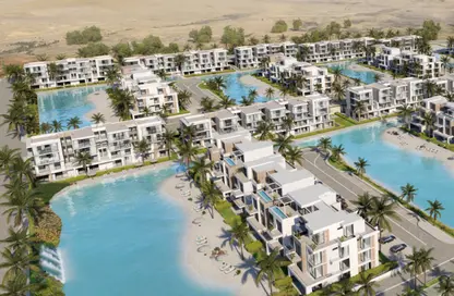 Townhouse - 3 Bedrooms - 3 Bathrooms for sale in The Waterway - Qesm Ad Dabaah - North Coast
