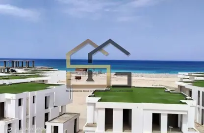 منزل مزدوج - 4 غرف نوم - 5 حمامات للبيع في مرسي باجوش - قسم مرسي مطروح - الساحل الشمالي