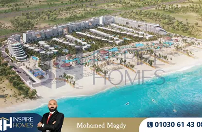 Chalet - 1 Bedroom - 1 Bathroom for sale in Celebration West Beach - Ras Al Hekma - North Coast