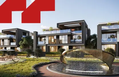 Twin House - 4 Bedrooms - 4 Bathrooms for sale in Menorca Zayed - Sheikh Zayed Compounds - Sheikh Zayed City - Giza
