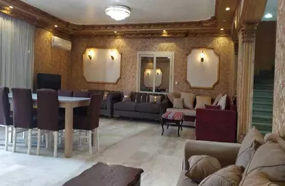 Villa - 7 Bathrooms for rent in Al Gezira St. - South Investors Area - New Cairo City - Cairo