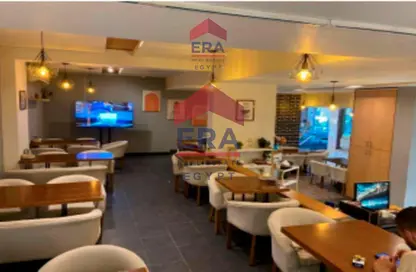 Cafeteria - Studio - 2 Bathrooms for sale in Taha Hussein St. - Zamalek - Cairo