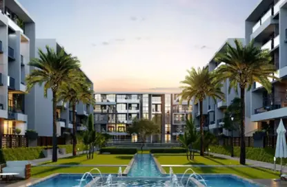 Apartment - 2 Bedrooms - 2 Bathrooms for sale in The brooks - El Katameya Compounds - El Katameya - New Cairo City - Cairo